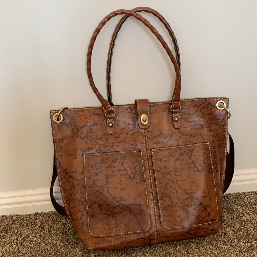 Patricia Nash map print handbag